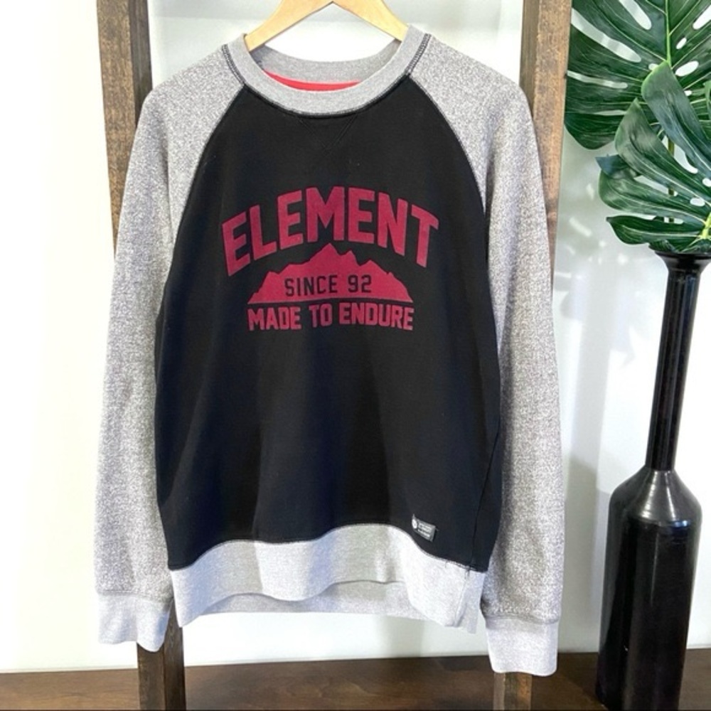 Mens Element crew sweater sz M